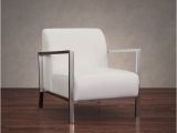 Pavilion White Leather Modern Accent Chair Modena Modern White Leather Accent Chair Free Shipping