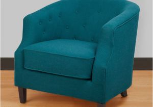 Peacock Blue Accent Chair Ansley Peacock Blue Tub Chair Contemporary Armchairs
