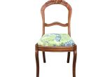 Peacock Blue Accent Chair Blue & Green Peacock & Floral Chair