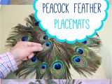 Peacock Decorations for Party Diy Peacock Feather Placemats Pinterest Inline Peacock Feathers