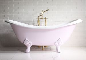 Pedestal Bathtubs for Sale the Smithfield 73" Cast Iron Double Slipper Tub Package