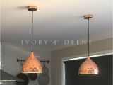 Pendant Lights that Screw Into socket nora Pendant Light Hammered Copper Dove Grey Swedish Kitchens