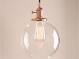 Pendant Lights that Screw Into socket Permo French Style Glass Pendant Lights Industrial Pendant Ceiling