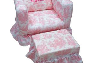 Personalized Chairs for Baby Personalized Upholstered Kids Chair W Ruffled Skirt toddler