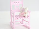 Personalized Chairs for Baby Pink Personalised Rocking Chair My 1st Years