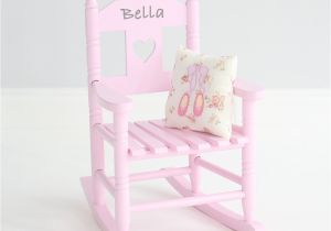Personalized Chairs for Baby Pink Personalised Rocking Chair My 1st Years
