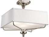 Pewter Light Fixtures Kichler Arlo 15 Wide Classic Pewter Square Ceiling Light Style