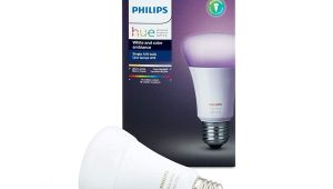 Philips Hue Flood Light Philips 464487 Hue White and Color Ambiance A19 60w Equivalent