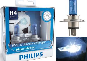Philips Light Bulbs Automotive Philips Diamond Vision 9003 H4 Xenon Hid Look Headlight Bulbs Pair