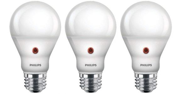Philips Light Bulbs Automotive Philips Led Dusk to Dawn A19 Frosted Light Bulb 800 Lumen 2700