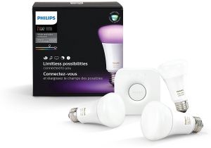 Phillips Hue Lights Philips Hue 464479 60w Equivalent White and Color Ambiance A19