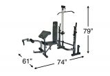 Phoenix 99226 Power Pro Olympic Bench Amazon Com Phoenix 99225 Power Bench Mid Width Adjustable Weight