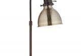 Photographer S TriPod Floor Lamp Antique Nickel Finish Rivet Pike Factory Industrial Table Lamp 18h with Bulb Black and