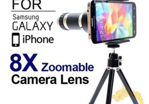 Photographer S TriPod Floor Lamp Ebay 8x Zoom Telescope Camera Objective Phone Lens for iPhone 6 6plus 5s