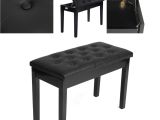 Piano Benches for Sale Double Person Leather Piano Wood Bench Duet Storage Keyboard Stool