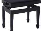 Piano Benches for Sale New Height Adjustable 18 22 Piano Bench solid Wood Black