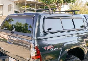 Pickup Truck topper Racks are Camper Shell Long Bed Windoors Magnetic Gray Yakima