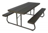 Picnic Table that Folds Into A Bench Picnic Tables Patio Tables the Home Depot