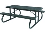 Picnic Table that Folds Into A Bench Tradewinds Park 6 Ft Black Commercial Picnic Table Hd D601gs Bk