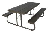 Picnic Table that Turns Into A Bench Picnic Tables Patio Tables the Home Depot