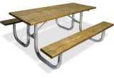 Picnic Table that Turns Into A Bench Ultra Play 8 Ft Pressure Treated Wood Commercial Park Extra Heavy