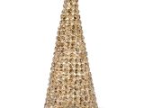 Pictures Of Decorative Pine Trees 16 or 13 Gold Plated Crystal Cone Tree Products Pinterest