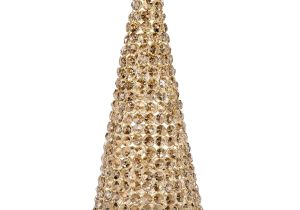 Pictures Of Decorative Pine Trees 16 or 13 Gold Plated Crystal Cone Tree Products Pinterest