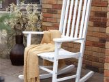 Pictures Of Front Porches with Rocking Chairs Coral Coast Indoor Outdoor Mission Slat Rocking Chair White From