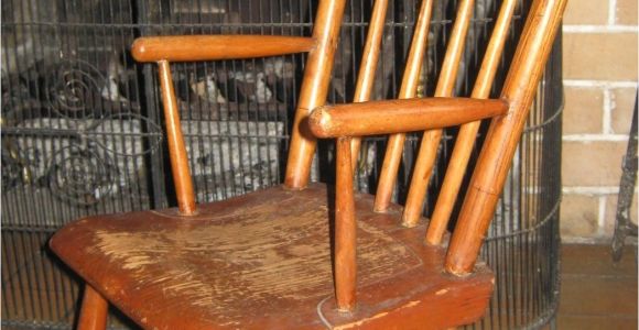 Pictures Of Old Rocking Chairs Very Small Early 1800s Rocking Chair for Little Child Old Finish