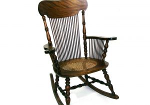 Pictures Of Old Wooden Rocking Chairs Antique Rocking Chair Wooden Cane Seat Vintage Tiger Oak 11 Main