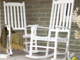 Pictures Of Rocking Chairs On Porches Coral Coast Indoor Outdoor Mission Slat Rocking Chairs White Set