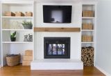 Pictures Refurbished Brick Fireplaces Built In Shelves Around Shallow Depth Brick Fireplace 1811 Living