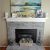 Pictures Refurbished Brick Fireplaces Puddles Tea White Wash Brick Fireplace Makeover Beach Cottage