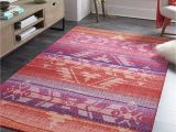 Pink Aztec area Rug Transform Your Boho Space and Pops Of Hot Pink with Mohawk S Tribal