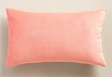 Pink Velvet Floor Cushions Crafted Of Luxurious Cotton Velvet Our soft Pink Lumbar Pillow is A