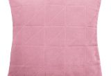Pink Velvet Floor Cushions Cult Living Geometric Quilted Velvet Cushion Pink Ss18 Techno