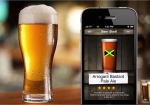 Pint Beer Glass Shelf/rack Beer Shelf App Modernistik