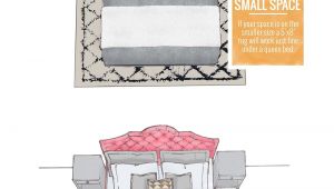 Placement Of Rugs Under Beds the Rug Size You Need and How Much You Should Pay Pinterest Bed