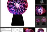 Plasma Ball Lava Lamp Plasma Ball Light Magic Crysta Ball Lamp Ion Sphere Lightning