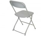 Plastic Blow Up Chairs Gray Plastic Folding Chair Premium Rental Style