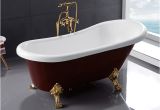 Plastic Claw Foot Bathtub Small Acrylic Clawfoot Bathtubs Antique Freestanding