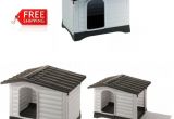 Plastic Outdoor Dog Kennel Flooring Premium Plastic Dog Kennel Spacious House Pet Outdoor Garden Animal