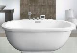 Platinum Whirlpool Bathtub by Ariel Ariel Freestanding Whirlpool Bathtub Platinum Am128jdclz