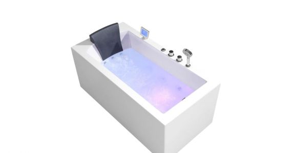 Platinum Whirlpool Bathtub by Ariel Ariel Platinum 59 In Acrylic Right Drain Rectangular