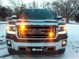 Plow Strobe Lights 2015 Gmc Sierra Safety Led Strobes Www Wickedwarnings Com Youtube