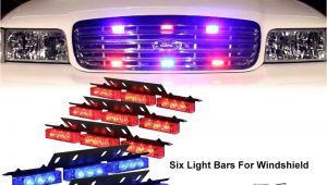 Police Interior Light Bars Amazon Com Diyah 54 Led High Intensity Led Light Bar Law