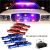 Police Interior Light Bars Amazon Com Diyah 54 Led High Intensity Led Light Bar Law