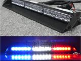 Police Interior Light Bars Mzorange 12 Leds 24v 36w Car Warning Light Red Blue White Truck