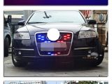 Police Interior Light Bars X2 Led Warning Light Control Super Power Strobe Flash Car Working