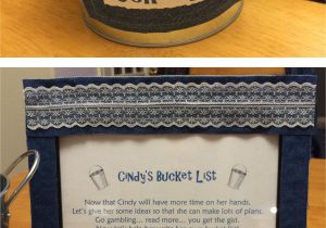 Police Retirement Decoration Ideas Retirement Party Idea Bucket List Decorate A Bucket for Guests to